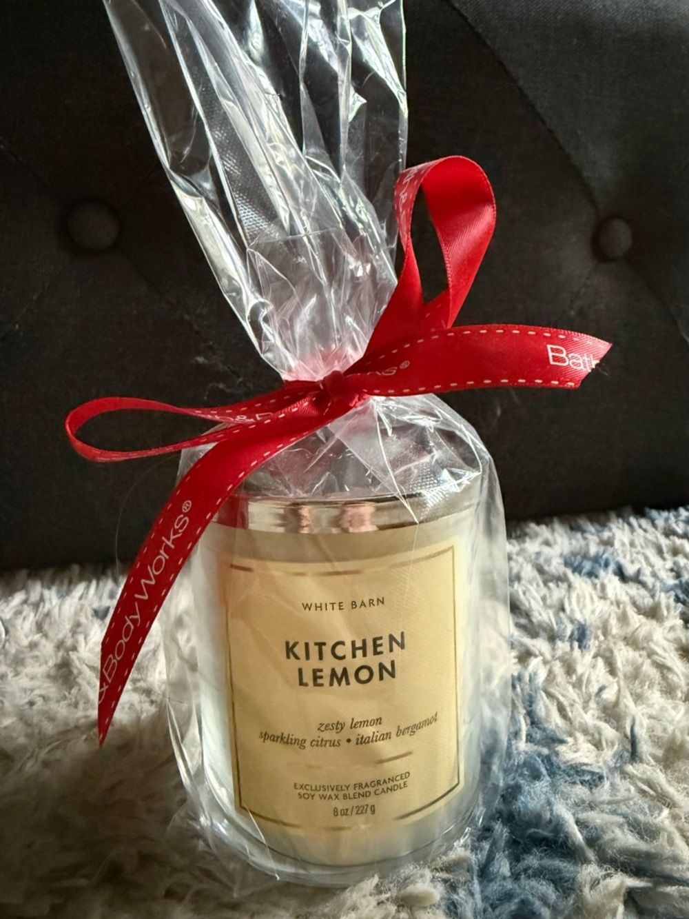 🍋 NEW 🍋 White Barn/Bath & Body Works Kitchen Lemon Candle